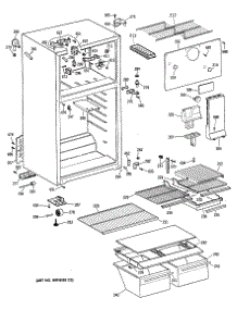 02 - Section2 parts for Ge Refrigerator TBE16DATJRWH from AppliancePartsPros.com