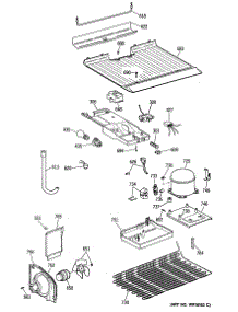 03 - Section3 parts for Ge Refrigerator TBE16JATDRAD from AppliancePartsPros.com