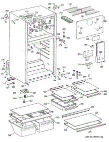 02 - Section2 parts for Ge Refrigerator TBE16JATDRWH from AppliancePartsPros.com