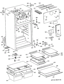 02 - Section2 parts for Ge Refrigerator TBE16JATJRWH from AppliancePartsPros.com