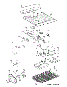 03 - Section3 parts for Ge Refrigerator TBE16SATBRAD from AppliancePartsPros.com