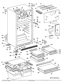 02 - Section2 parts for Ge Refrigerator TBE16ZPDRWH from AppliancePartsPros.com