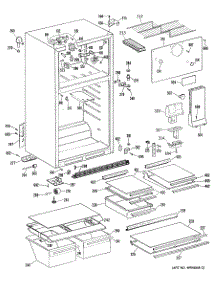 02 - Section2 parts for Ge Refrigerator TBE16ZRJRAD from AppliancePartsPros.com