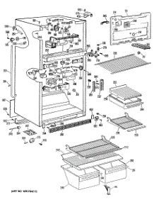 02 - Section2 parts for Ge Refrigerator TBE18DPERWH from AppliancePartsPros.com