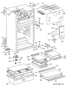 02 - Section2 parts for Ge Refrigerator TBE18NATGRWH from AppliancePartsPros.com