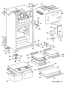 02 - Section2 parts for Ge Refrigerator TBE18NAYBRAD from AppliancePartsPros.com