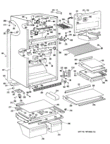 02 - Section2 parts for Ge Refrigerator TBE19JRERAD from AppliancePartsPros.com