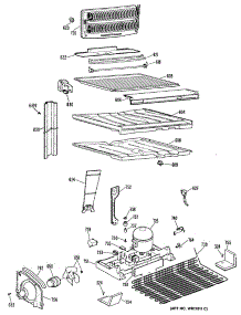 03 - Section3 parts for Ge Refrigerator TBE21DPERWH from AppliancePartsPros.com