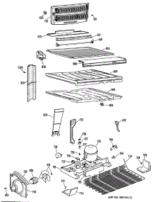 03 - Section3 parts for Ge Refrigerator TBE21ZPKRAD from AppliancePartsPros.com