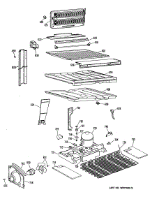 03 - Section3 parts for Ge Refrigerator TBEW18ZPERWH from AppliancePartsPros.com