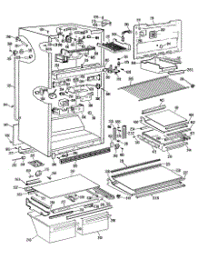 02 - Section2 parts for Ge Refrigerator TBEW18ZPKRWH from AppliancePartsPros.com