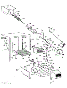 04 - Section4 parts for Ge Refrigerator TBEW22RRELWH from AppliancePartsPros.com