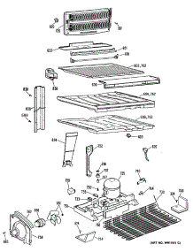 05 - Section5 parts for Ge Refrigerator TBEW22RRERWH from AppliancePartsPros.com