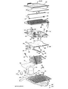 03 - Section3 parts for Ge Refrigerator TBF14AGBL from AppliancePartsPros.com