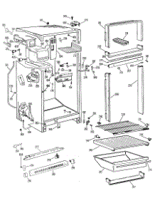 02 - Section2 parts for Ge Refrigerator TBF14AGCR from AppliancePartsPros.com