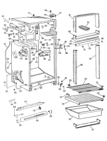 02 - Section2 parts for Ge Refrigerator TBF14AJBL from AppliancePartsPros.com