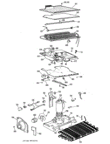 03 - Section3 parts for Ge Refrigerator TBF14AJBR from AppliancePartsPros.com