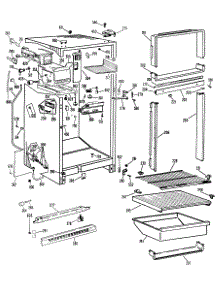 02 - Section2 parts for Ge Refrigerator TBF14AKDL from AppliancePartsPros.com