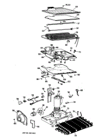 03 - Section3 parts for Ge Refrigerator TBF14AKDR from AppliancePartsPros.com