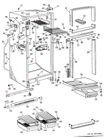 02 - Section2 parts for Ge Refrigerator TBF14DGB from AppliancePartsPros.com