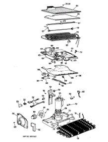 03 - Section3 parts for Ge Refrigerator TBF14DKD from AppliancePartsPros.com