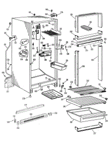 02 - Section2 parts for Ge Refrigerator TBF14SBCL from AppliancePartsPros.com