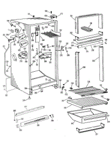 02 - Section2 parts for Ge Refrigerator TBF14SGRL from AppliancePartsPros.com