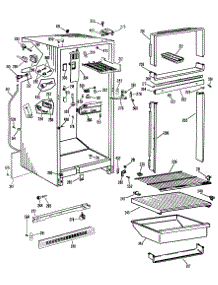 02 - Section2 parts for Ge Refrigerator TBF14SKDL from AppliancePartsPros.com