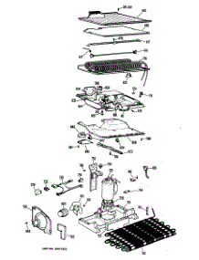 03 - Section3 parts for Ge Refrigerator TBF14SKDL from AppliancePartsPros.com