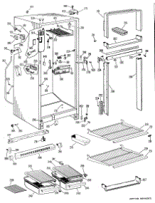 02 - Section2 parts for Ge Refrigerator TBF14VGB from AppliancePartsPros.com