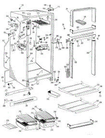 02 - Section2 parts for Ge Refrigerator TBF14VKB from AppliancePartsPros.com