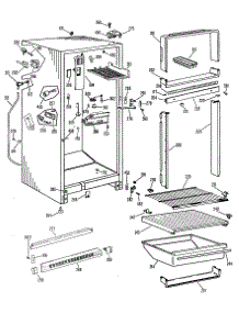 02 - Section2 parts for Ge Refrigerator TBF14XGBL from AppliancePartsPros.com