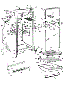 02 - Section2 parts for Ge Refrigerator TBF14XJBL from AppliancePartsPros.com