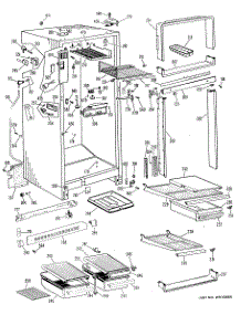 02 - Section2 parts for Ge Refrigerator TBF15DFB from AppliancePartsPros.com