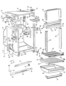 02 - Section2 parts for Ge Refrigerator TBF16AJBR from AppliancePartsPros.com