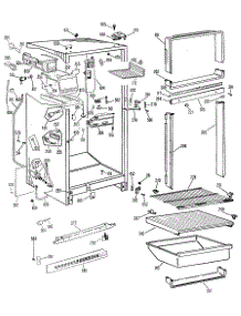 02 - Section2 parts for Ge Refrigerator TBF16AJCL from AppliancePartsPros.com