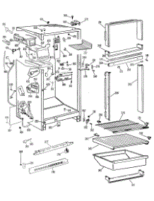 02 - Section2 parts for Ge Refrigerator TBF16AKDR from AppliancePartsPros.com