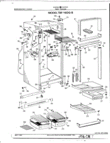 02 - Section2 parts for Ge Refrigerator TBF16DGC from AppliancePartsPros.com