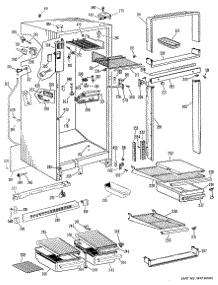 02 - Section2 parts for Ge Refrigerator TBF16DJB from AppliancePartsPros.com