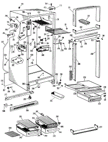 02 - Section2 parts for Ge Refrigerator TBF16DLB from AppliancePartsPros.com