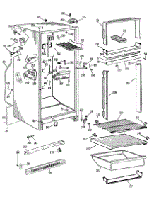 02 - Section2 parts for Ge Refrigerator TBF16SJCR from AppliancePartsPros.com