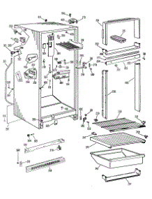 02 - Section2 parts for Ge Refrigerator TBF16SKDR from AppliancePartsPros.com