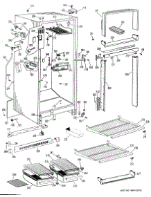 02 - Section2 parts for Ge Refrigerator TBF16VGR from AppliancePartsPros.com