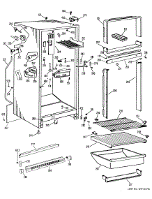 02 - Section2 parts for Ge Refrigerator TBF16XGRR from AppliancePartsPros.com