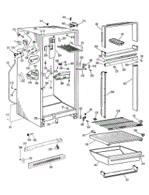 02 - Section2 parts for Ge Refrigerator TBF16XKBR from AppliancePartsPros.com