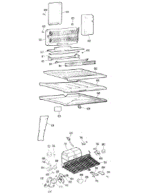 03 - Section3 parts for Ge Refrigerator TBF17SCBL from AppliancePartsPros.com