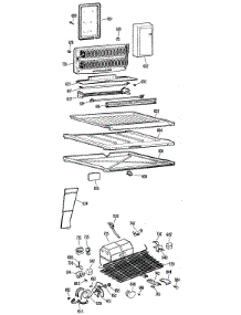 03 - Section3 parts for Ge Refrigerator TBF17VBBR from AppliancePartsPros.com