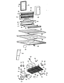 03 - Section3 parts for Ge Refrigerator TBF17ZBMR from AppliancePartsPros.com