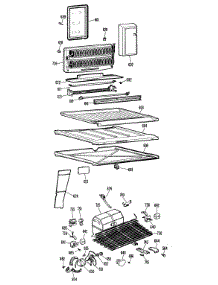 03 - Section3 parts for Ge Refrigerator TBF17ZCBR from AppliancePartsPros.com