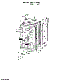 02 - Section2 parts for Ge Refrigerator TBF21RBBL from AppliancePartsPros.com